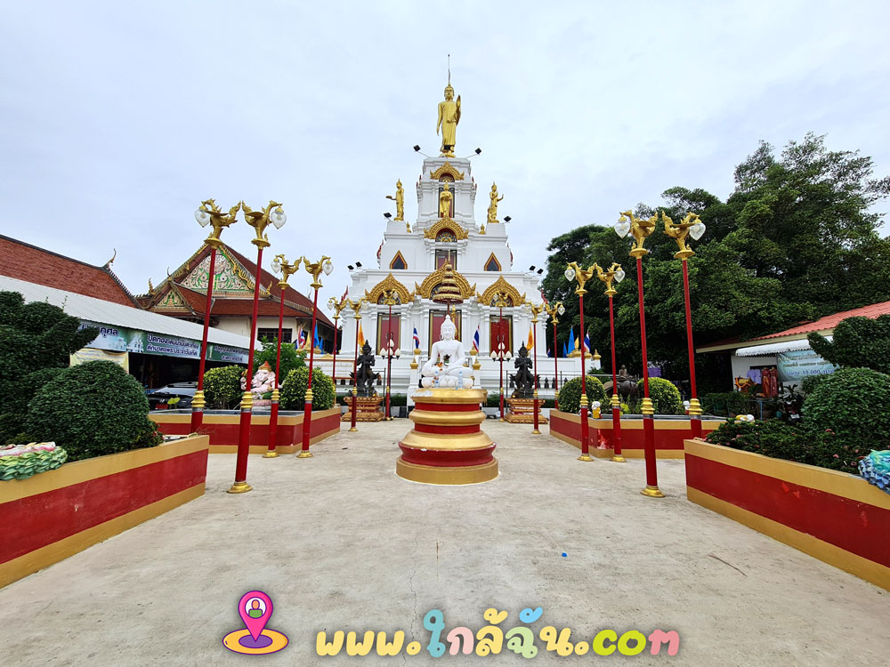 พระมหามณฑปเจดีย์ศรีนครเขื่อนขันธ์ วัดบางน้ำผึ้งใน พระประแดง พระสมุทรเจดีย์ สมุทรปราการ